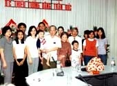 Gia đình ông Ba Quốc ở TP Hồ Chí Minh.