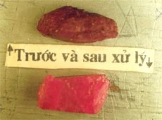 Nâng cao chất lượng đá ruby, saphia bằng công nghệ xử lý nhiệt