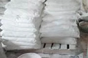 Chất CaCO3 thu ở Hoài Đức, Hà Nội (Ảnh: CAND).