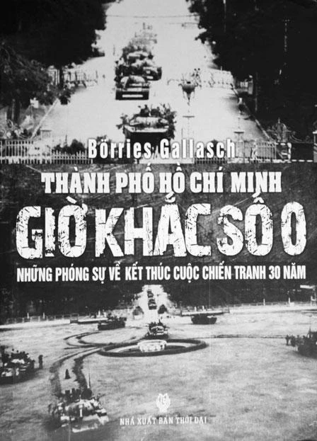 Bìa cuốn sách của nhà báo Đức Bo-ris Ga-las.