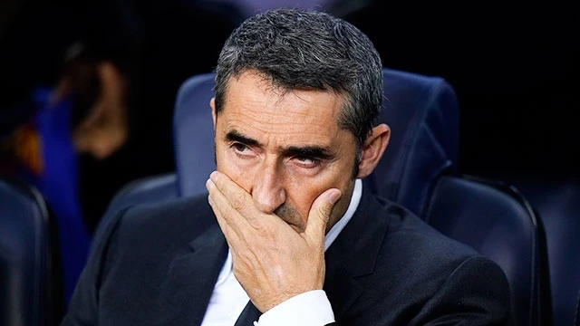 Barca dưới thời Valverde có tâm lý chiến đấu không tốt.