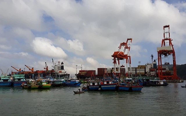 Cảng Quy Nhơn sẽ trở thành cảng quốc tế tại vùng Nam Trung Bộ, có khả năng tiếp nhận tàu trọng tải từ 30 đến 50 nghìn tấn.
