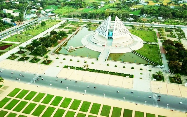 Một góc TP Phan Rang -Tháp Chàm (Ninh Thuận) hôm nay.