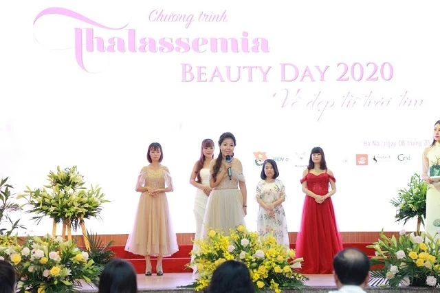 Bệnh nhân Phạm Thị Thoan đạt giải Nhất cuộc thi “Thalassemia Beauty day”.
