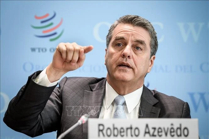 Tổng Giám đốc Tổ chức Thương mại thế giới (WTO) Roberto Azevedo (Ảnh: TTXVN)