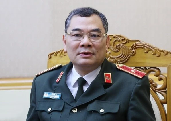 Thiếu tướng TÔ ÂN XÔ, Chánh Văn phòng, Người phát ngôn Bộ Công an. Ảnh: TTXVN.