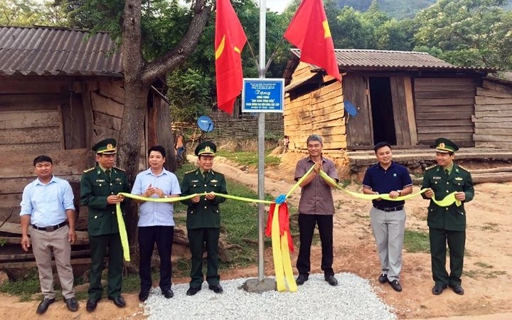 Lễ khánh thành công trình điện chiếu sáng bản Ka Ai, xã Dân Hóa, huyện Minh Hóa.