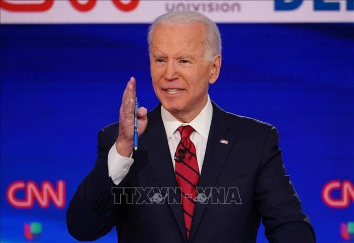 Cựu Phó Tổng thống Mỹ Joe Biden (Ảnh: TTXVN)