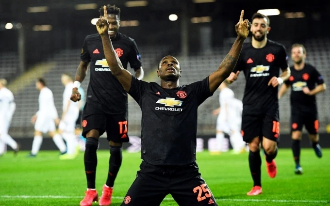 Odion Ighalo đang chơi thăng hoa trong màu áo Manchester United. (Ảnh: The Guardian)