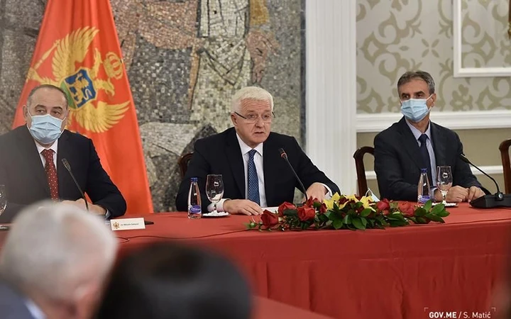 Thủ tướng Montenegro tuyên bố khống chế dịch Covid-19 thành công. Ảnh GOV.ME