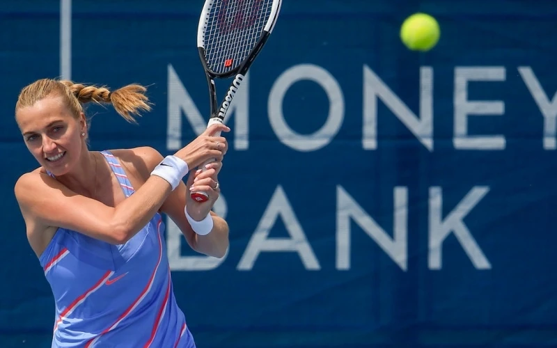 Petra Kvitova trở lại ấn tượng tại giải quần vợt Praha. (Ảnh: France 24)