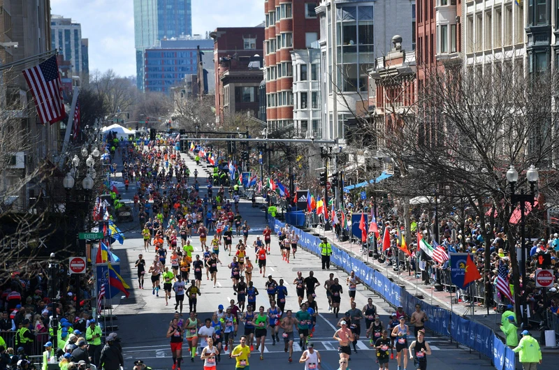 Cuộc thi marathon Boston nổi tiếng thế giới cũng bị hủy bỏ vì Covid-19 (Ảnh: REUTERS)