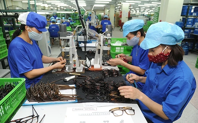 Công ty TNHH NEO Optical ở huyện Yên Dũng (Bắc Giang) với 100% vốn đầu tư của Pháp, chuyên sản xuất kính mắt thời trang. Sản phẩm của công ty xuất khẩu đến 29 quốc gia.