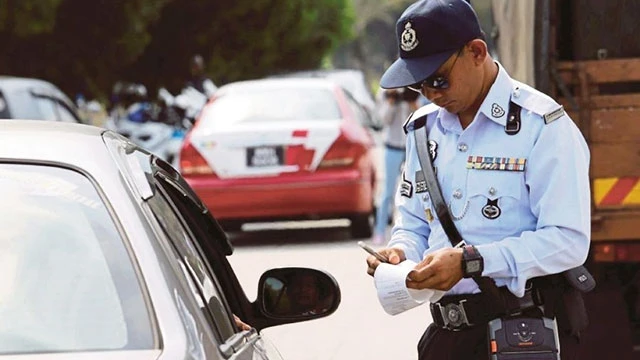 Mỗi năm Malaysia ghi nhận khoảng năm triệu vé phạt giao thông. Ảnh: THE STRAIT TIMES