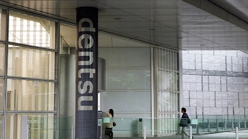 Trụ sở của công ty Dentsu là đối tượng của đe dọa đánh bom (Ảnh: BLOOMBERG)