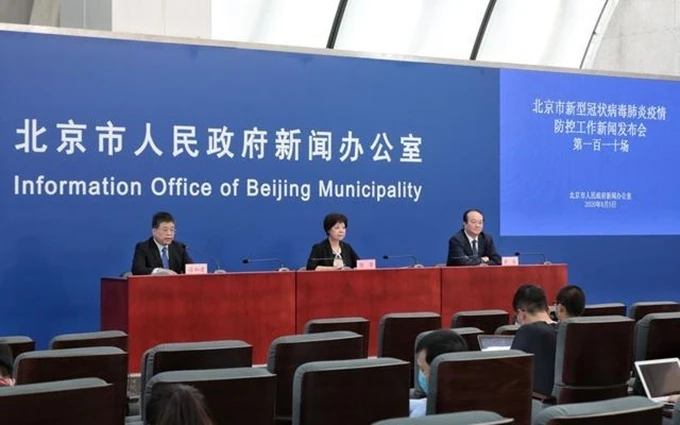 Bắc Kinh công bố hạ mức ứng phó khẩn cấp đại dịch bệnh xuống cấp độ 2. (Nguồn: Baidu)