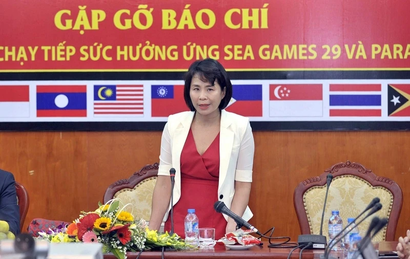 Bà Lê Thị Hoàng Yến, Phó Tổng cục trưởng Tổng cục TDTT.