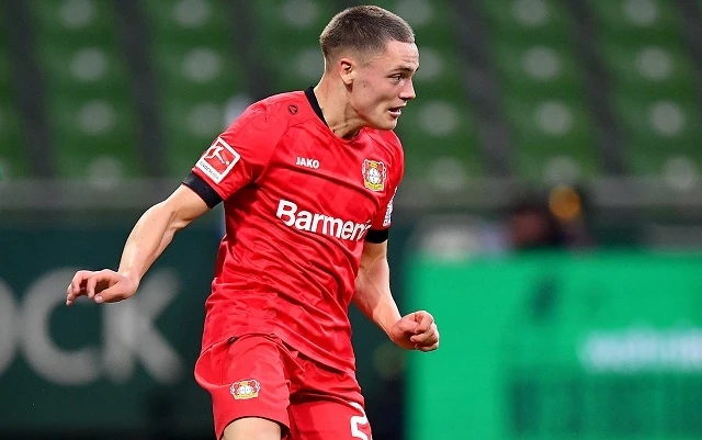 Florian Wirtz xác lập cột mốc cầu thủ trẻ nhất ghi bàn trong lịch sử giải Bundesliga. (Ảnh: Getty Images)