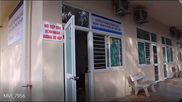 Bệnh viện Đa khoa T.Ư Quảng Nam, nơi có hai ca dương tính đang điều trị cách ly.
