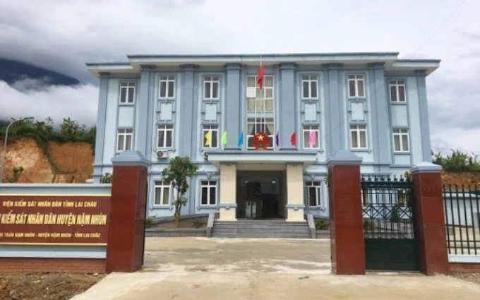 Trụ sở Viện Kiểm sát nhân dân huyện Nậm Nhùn, tỉnh Lai Châu.