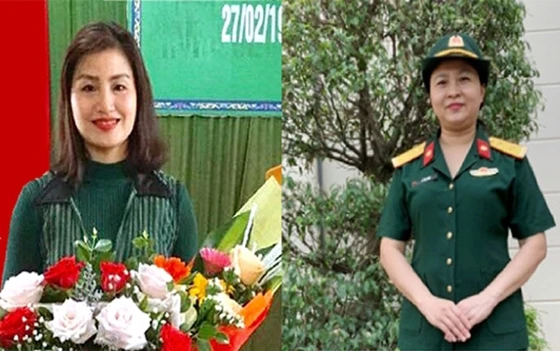 Lê Thị Thảo và Nguyễn Thị Hồng đoạt giải Nhì tuần thi thứ 14. (Ảnh: Ban Tổ chức)