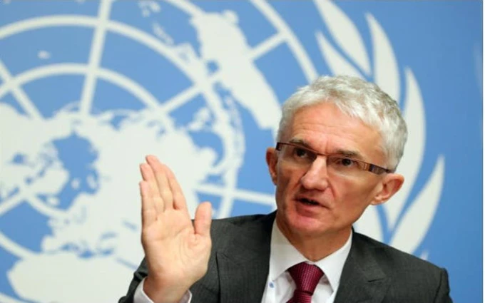 Phó Tổng Thư ký Liên hợp quốc (LHQ) phụ trách các vấn đề nhân đạo và điều phối cứu trợ khẩn cấp Mark Lowcock. (Ảnh: Reuters)