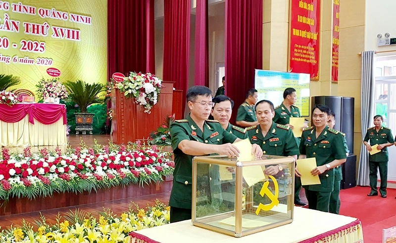 Đại hội đại biểu lần thứ XVIII nhiệm kỳ 2020-2025 Đảng bộ Bộ đội Biên phòng.