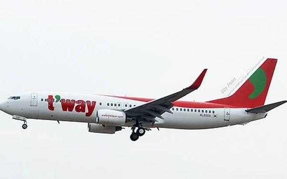 T'way sẽ mở lại đường bay một chiều từ TP Hồ Chí Minh tới Icheon, Hàn Quốc (Ảnh: T'way Airlines)