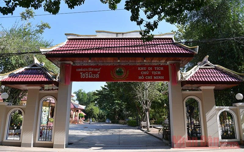 Khu di tích Chủ tịch Hồ Chí Minh là một điểm thu hút du khách nổi tiếng ở tỉnh Udon Thani, vùng đông bắc Thái Lan.