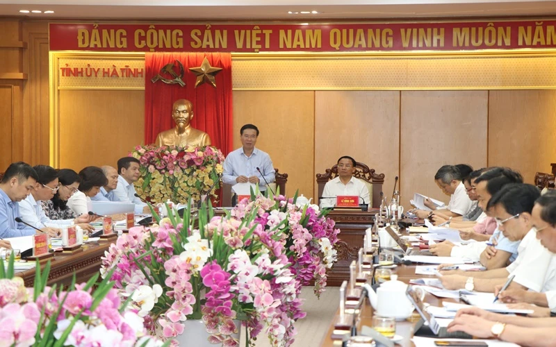 Hà Tĩnh thực hiện có hiệu quả Chỉ thị 35 của Bộ Chính trị