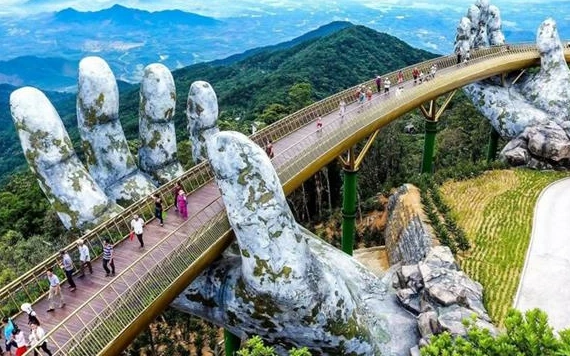 Đà Nẵng,-"thành phố của những cây cầu" đón khách du lịch nội địa tăng cao trở lại sau thời gian giãn cách vì Covid-19 (Ảnh: Tổng cục Du lịch)