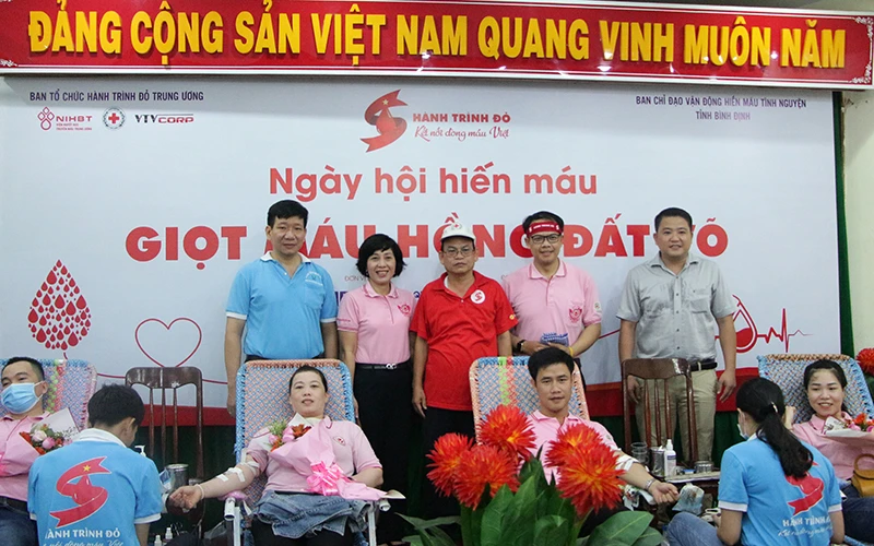 Người dân đất võ Bình Định hiến 1.355 đơn vị máu