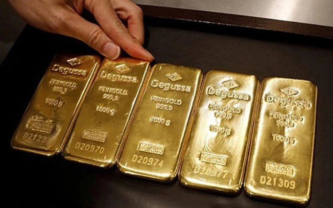 Giá vàng đang ở vùng tích lũy. (Ảnh minh họa: Reuters)