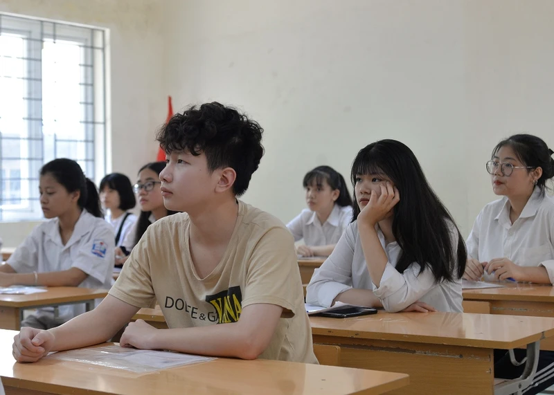 Học sinh Hà Nội chuẩn bị cho Kỳ thi lớp 10 THPT