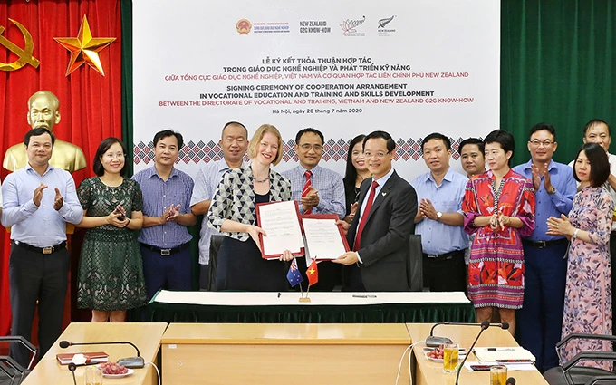 Việt Nam, New Zealand hợp tác về giáo dục nghề nghiệp