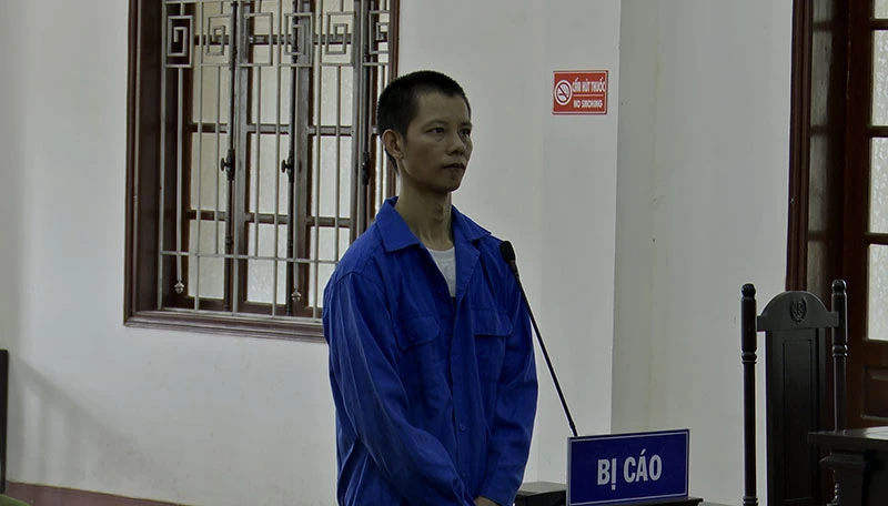 Bị cáo Phạm Ngọc Anh tại phiên tòa.