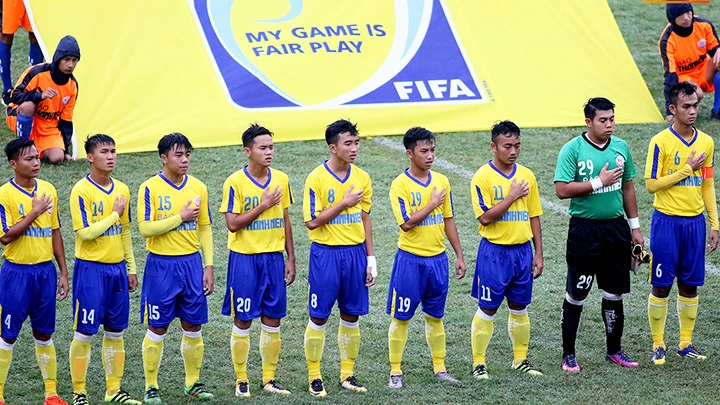 Đội hình U21 Đồng Tháp. 