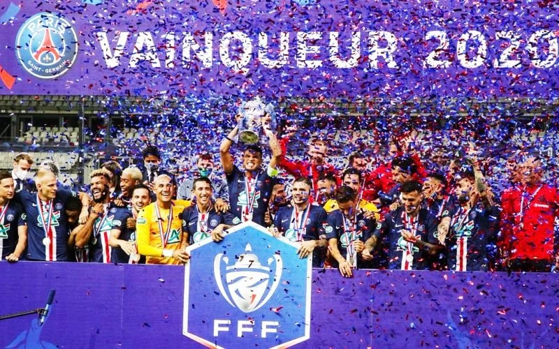 PSG vừa có thêm một chiếc cúp trong bộ sưu tập thành tích đồ sộ của mình, khi lần thứ 13 vô địch Cúp quốc gia Pháp. (Ảnh: PSG).