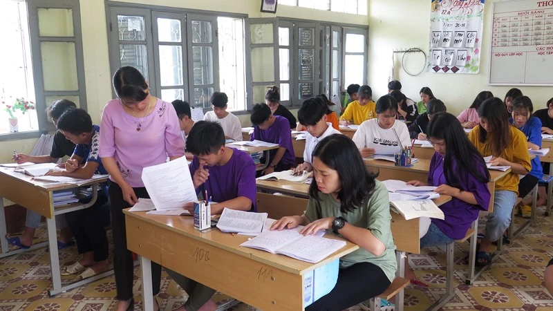 Ngành giáo dục Lai Châu nỗ lực bảo đảm cho học sinh một kỳ thi an toàn, nghiêm túc.