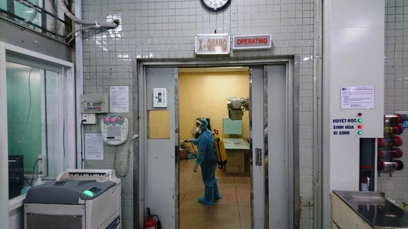 Bệnh viện Chợ Rẫy tăng cường biện pháp phòng, chống dịch Covid-19.