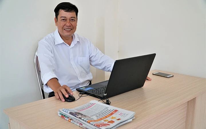 Nhà báo Khmer tâm huyết với nghề
