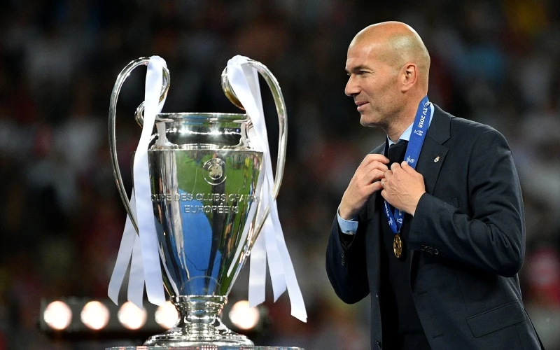 Zidane, một chuyên gia kiến tạo lịch sử. (Ảnh: Getty Images)