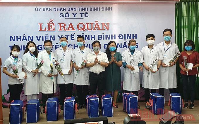 Bình Định cử thêm bác sĩ hỗ trợ Đà Nẵng