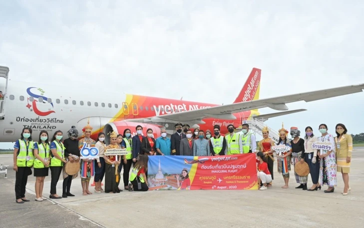 Vietjet khai trương đường bay nội địa thứ 10 tại Thái Lan