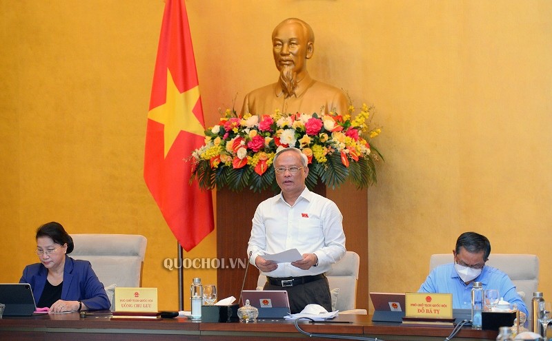Phó Chủ tịch Quốc hội Uông Chu Lưu kết luận nội dung cho ý kiến về một số vấn đề còn ý kiến khác nhau của Luật Cư trú (sửa đổi).