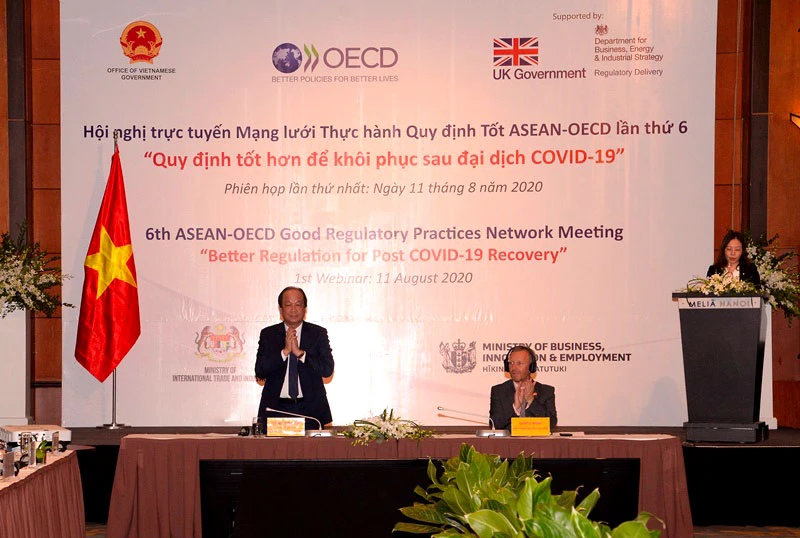 Hội nghị trực tuyến Mạng lưới thực hành Quy định tốt ASEAN - OECD lần thứ 6.