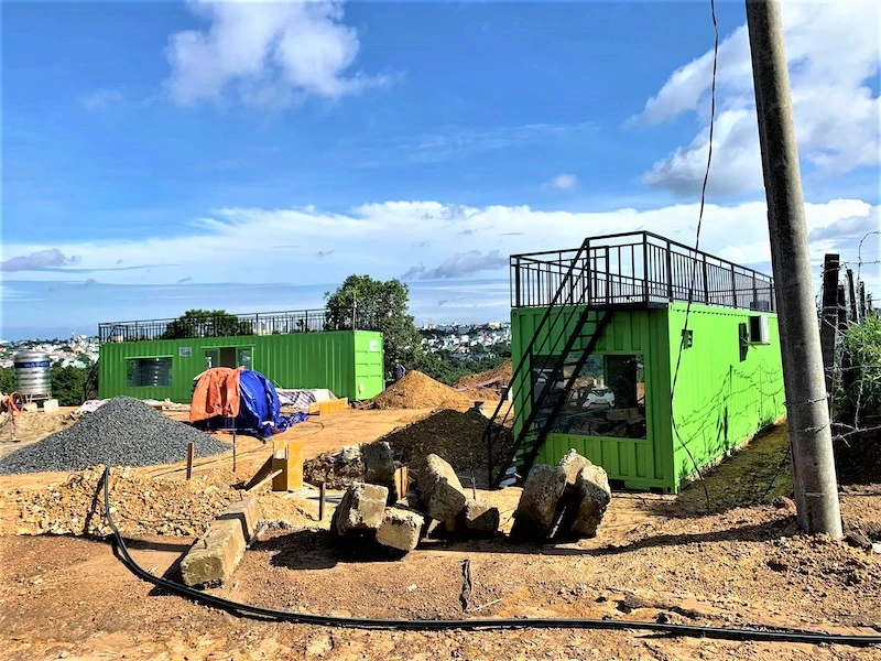 Một công trình ngang nhiên xây dựng trong khu vực quy hoạch khu vực đất rừng cảnh quan của TP Buôn Ma Thuột nằm tại tổ dân phố 7 và buôn Kô Siêr, phường Tân Lập