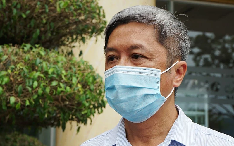 PGS, TS Nguyễn Trường Sơn, Thứ trưởng Y tế chia sẻ từ tâm dịch Đà Nẵng. 