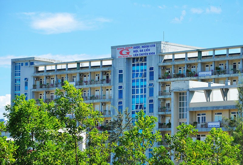 Tầng 6, tòa nhà G của Bệnh viện đa khoa tỉnh Quảng Trị được dỡ lệnh phong tỏa từ 16 giờ ngày 21-8.