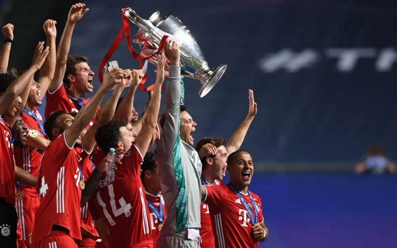 Khoảnh khắc Bayern đăng quang, đánh dấu sự kết thúc của mùa giải 2019/20 sau 426 ngày.